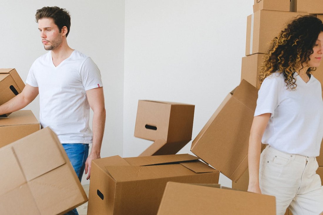 Motivated Moving Solutions crew at work